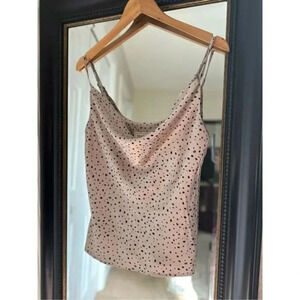 Style Rack‎ Scoop Neck Spaghetti Strap Blouse Size Medium NWT